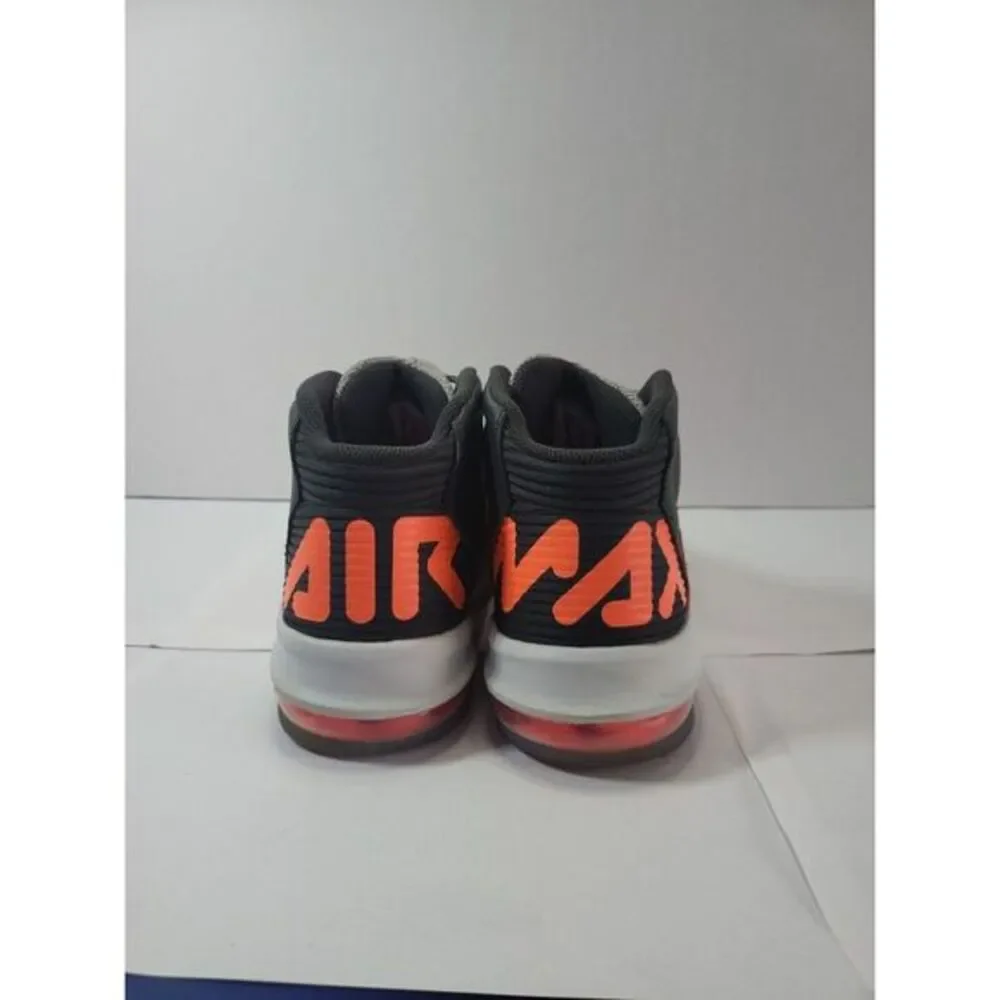 Nike Air‎ Max Charge GS CD7027-006 Gray Orange Running Athletic Shoes Size7y